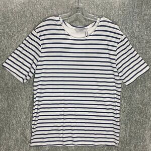 ELEVENPARIS Women's Size Large Striped T-Shirt LA Collection Short Sleeve‎ Top